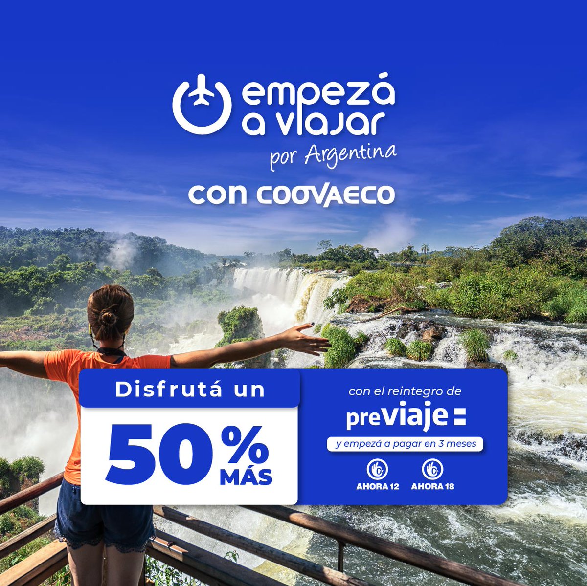 #EmpezáAViajar por #Argentina y #PreViaje y disfrutá un 50% más!!!