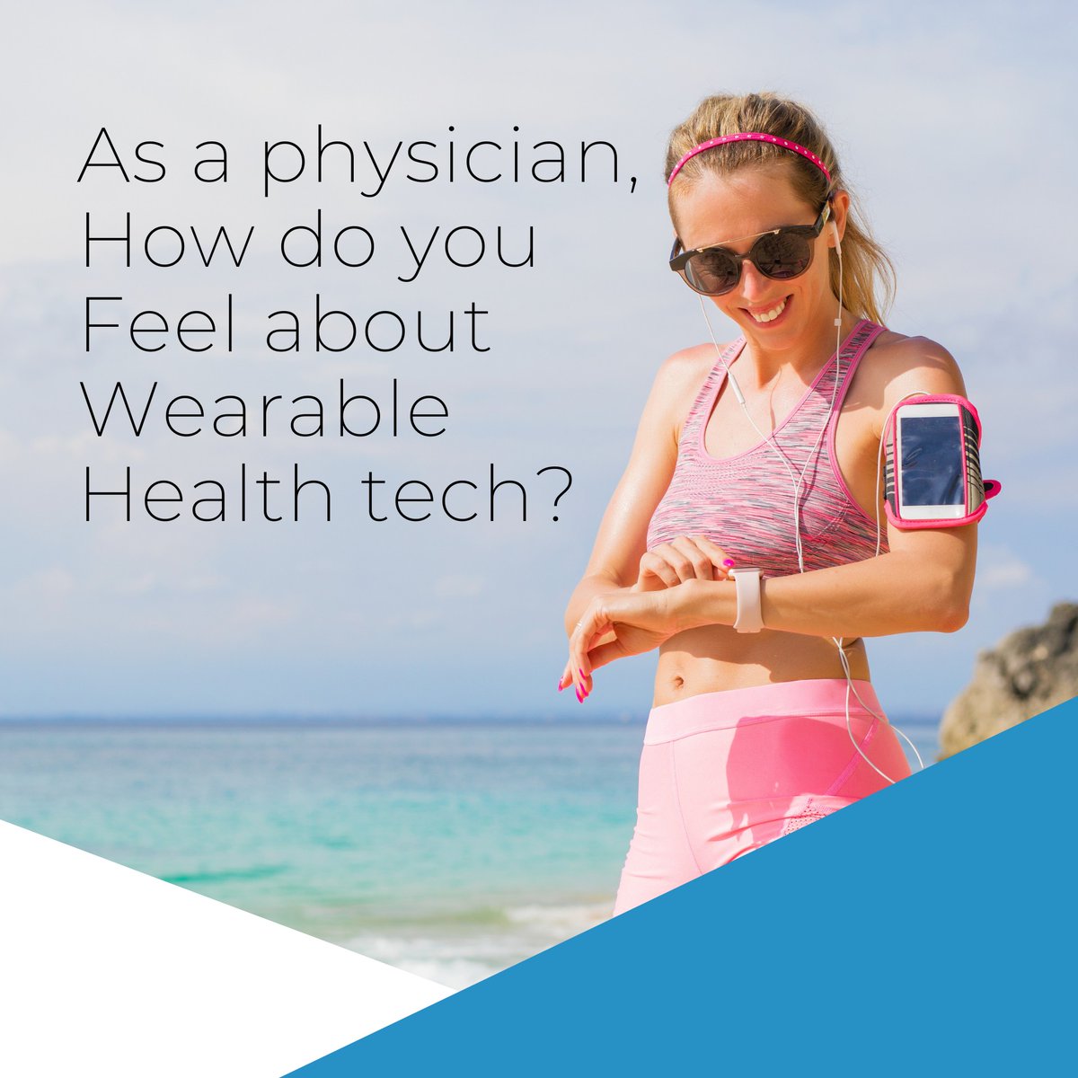 Clearly, the rise of wearable #healthtech shows no signs of slowing down.
The million-dollar question is: what does all this mean for #doctors 
So, as a #physician, how do you feel about #wearablehealthtech?