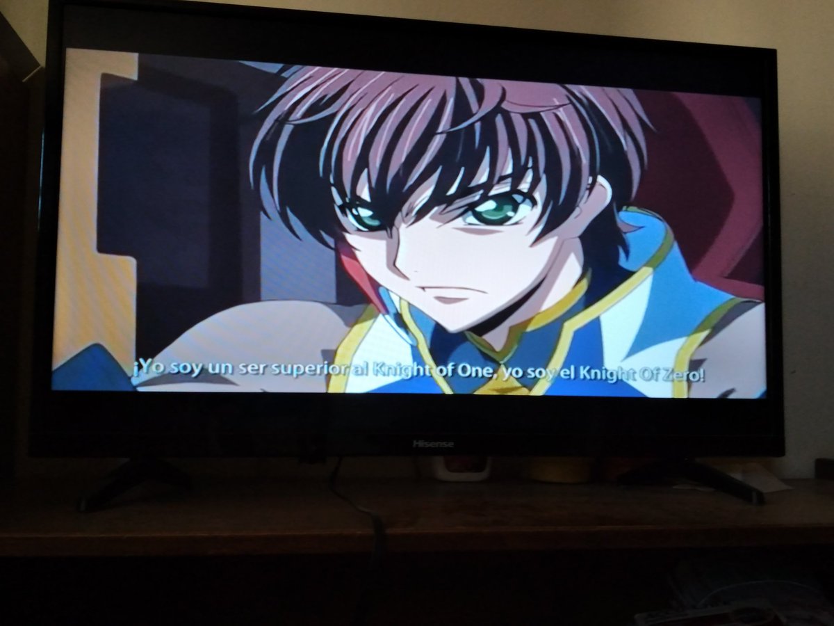 Charlie_F_Seiei's tweet image. #CodeGeassR2
Bismarck Waldstein(Knight of One) y su Galahad vs Suzaku Kururugi(Knight of Zero) y su Lancelot Albion