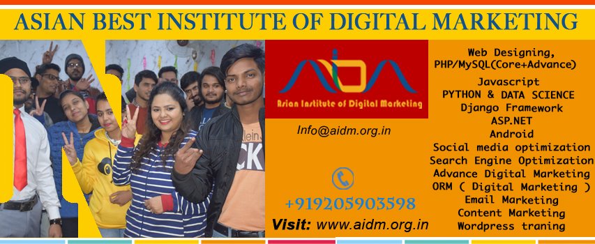 aidm99626173's tweet image. apsense.com/article/tools-…
We as a leading institute provide Python Course in Laxmi Nagar with the latest module running in the industry.
#pythonprogramming #pythonlearning #pythoncourseindelhi