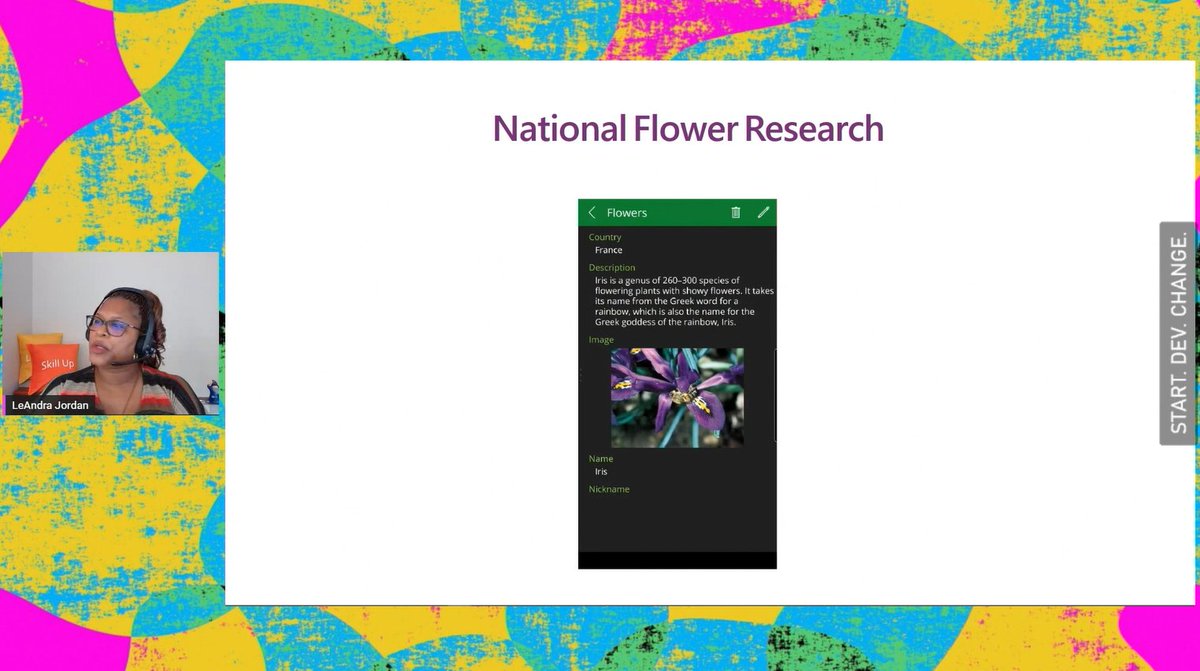 donasarkar's tweet image. According to @leandrajordan &quot;Dona is on a volunTELLING tour and everyone has a backstage pass&quot;

I mean, she&apos;s not wrong 👀

Who feels the need to get volunTOLD out of their comfort zone...AND held accountable? #StartDevChange