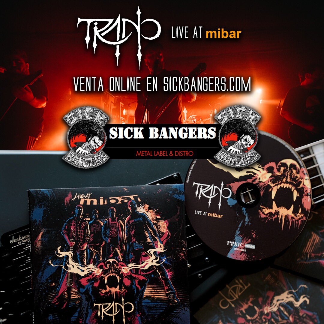 TiranoChile's tweet photo. Infames! 👊🏻🔥 Recuerden que ya pueden adquirir nuestro nuevo disco en vivo “LIVE AT MIBAR” completamente en línea, con todo medio de pago y con distribución en “SICKBANGERS METAL LABEL &amp; DISTRO”
Comprar: https://t.co/BAblT2vHnt
#metal #tirano #chile #rock #livecd #thrash #buycd https://t.co/uj2cKCm9p2