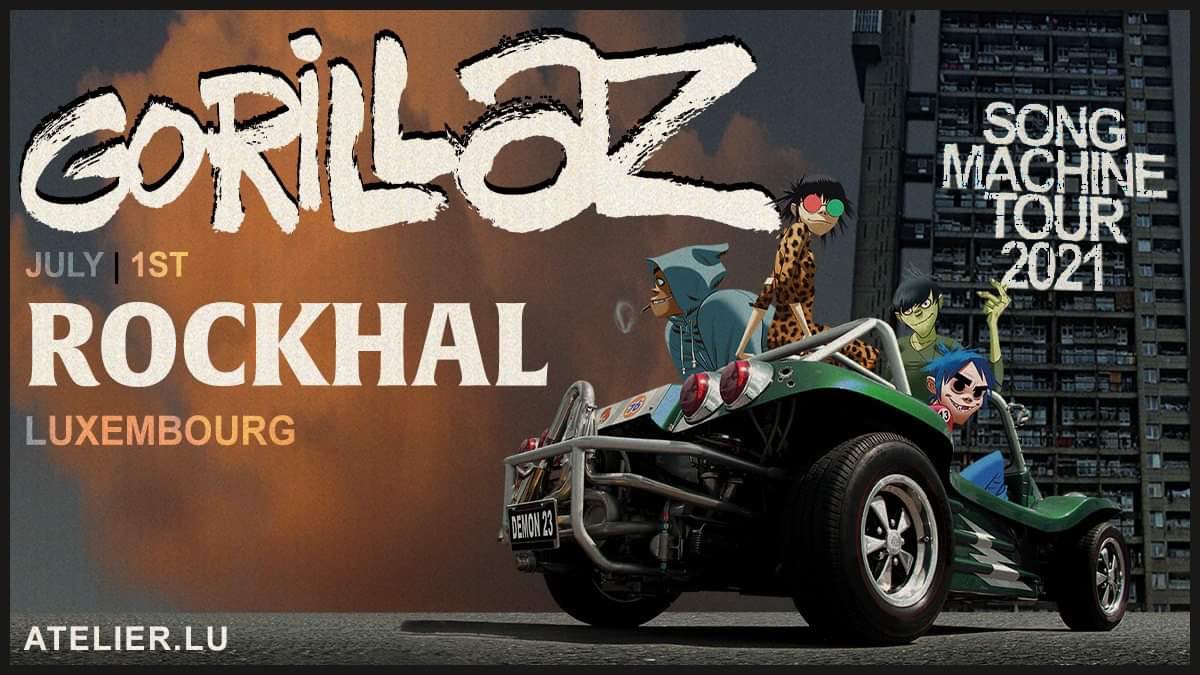 Let’s not lose sight of the light at the end of the tunnel! The sun will rise, the summer will come and the A will bring you shows!

<a href="/Damonalbarn/">Damon Albarn</a>’s <a href="/gorillaz/">gorillaz</a> is heading back to <a href="/rockhal_lu/">Rockhal</a> next July 1st 2021! Ticket sale starts on 06.11: bit.ly/3dX5O95