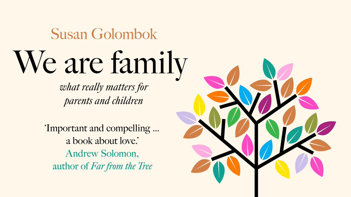 Professor Susan Golombok - leading academic on modern families and Fertility Fest expert - has just published a new book. 'We Are Family’ is a brilliantly uplifting exploration proving that love and family comes in many shapes and sizes.  hive.co.uk/Product/Susan-…