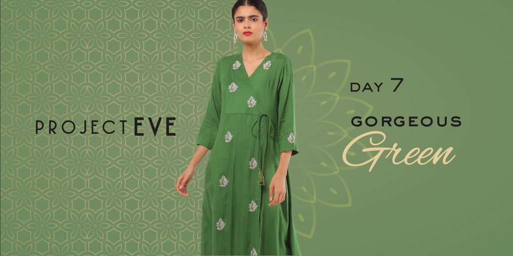MyProjectEve's tweet image. Going green is never a bad thing. That’s why we’re so thrilled that today’s special Navratri hue is gorgeous green. Find your fave festive look at Project Eve. V-Shopping: bit.ly/2AN17zF

#MyProjectEve #Navratri #FestiveColours