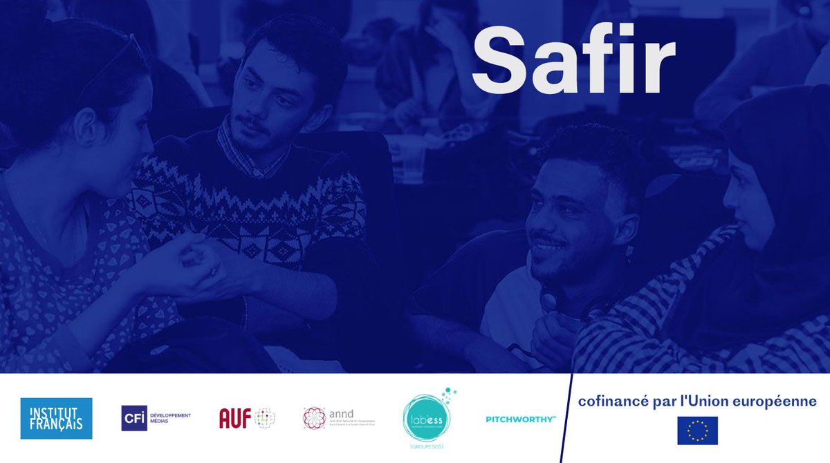 #SafirEU🇪🇺 | Plus qu’une semaine pour candidater au projet Safir ! ⏳ L'appel à candidatures destinés aux #universités pour la création de 9 incubateurs universitaires dédiés à l'entrepreneuriat social se clôture le 31 octobre ! 
Pour candidater ➡️ safir-eu.com