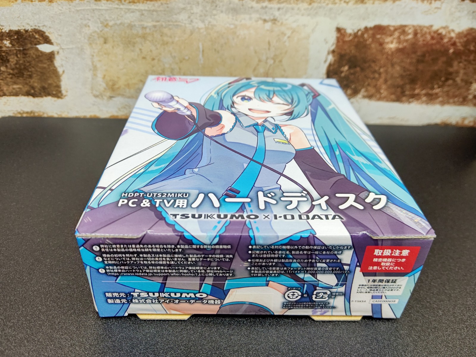 初音ミク コラボHDD TUKUMO コラボ商品 HDPT-UTS2MIKU HATSUNE MIKU