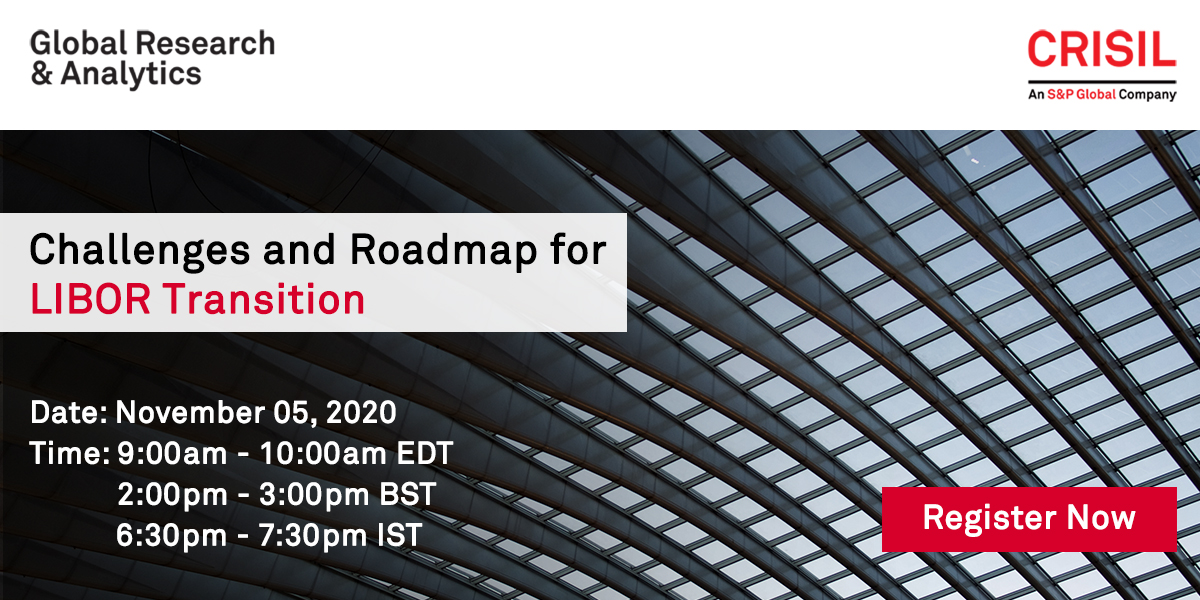 CrisilIntIQ's tweet image. Is your organisation ready for the #LIBOR Transition? As the targeted 2021 date for #LIBORTransition is approaching, join us at our latest round-table co-hosted by CRISIL GR&amp;amp;A and @PRMIA to understand the challenges which lie ahead and best way forward. bit.ly/37rKKX2