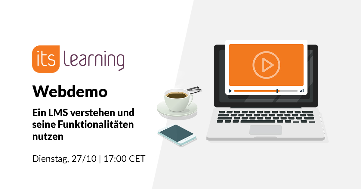 itslearning_de's tweet photo. 📅 Welchen Nutzen kann ich mit einem #LMS entwickeln? 
Wie kann ich die Vorteile seiner Funktionalitäten sowohl im Unterricht als auch aus der Ferne nutzen?
Nehmen Sie an unserer #Webdemo teil, um sich zu informieren!
Dienstag, 27. Oktober, 17:00 👉 https://t.co/b98gYmgn4j #twlz https://t.co/ozn1ns5e53