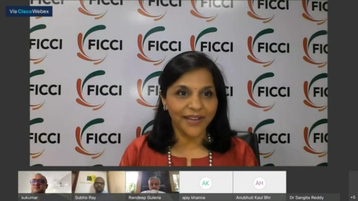 There are multidimensional opportunities in the usage of data in the healthcare world: Dr Sangita Reddy, President, FICCI on Building a Pandemic Resistant World at PAFI's 7th National Forum 2020.
#PAFINationalForum https://t.co/YWa06cW4ST