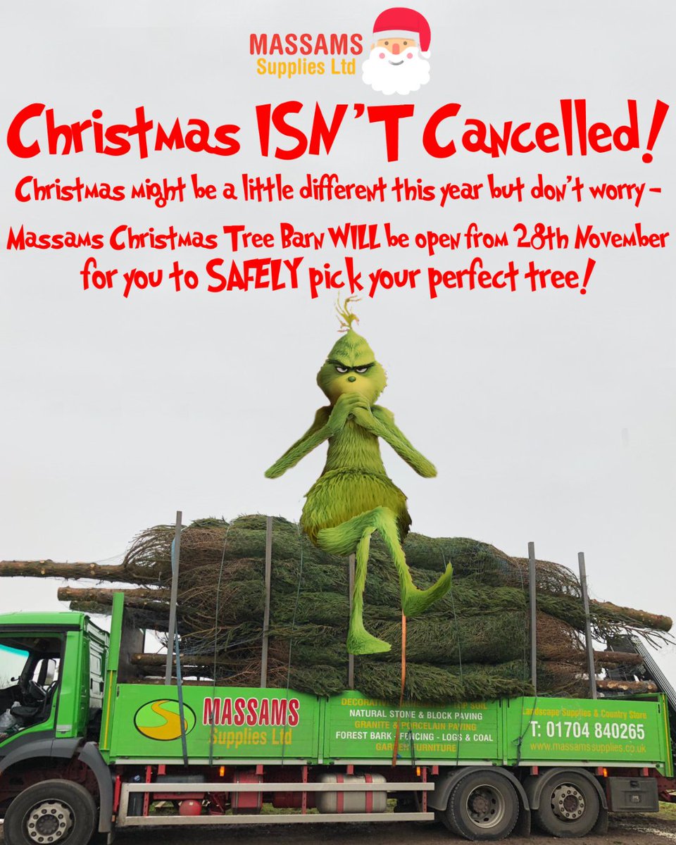 Our top priority is keeping you safe, so this year at Massams Christmas Tree Barn there’ll be a socially distanced one way system &amp; limited entry, meaning you can still enjoy the magic of choosing your perfect tree 🎄✨
Open 7 days a week from 28th November... Who’s excited?! 🎅🏻