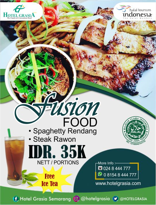 FUSION FOOD <a href="/HOTELGRASIA/">Hotel GrasiA</a> Come &amp; Join Us... hotelgrasia.com