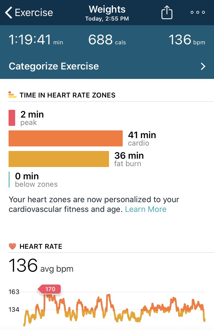 MarisaRRoss's tweet photo. Birthday gains today courtesy of @Nike’s @JoeHolder_ and @fitbit 💪🏼 #28andfeelinggreat https://t.co/VWtb7yytd0
