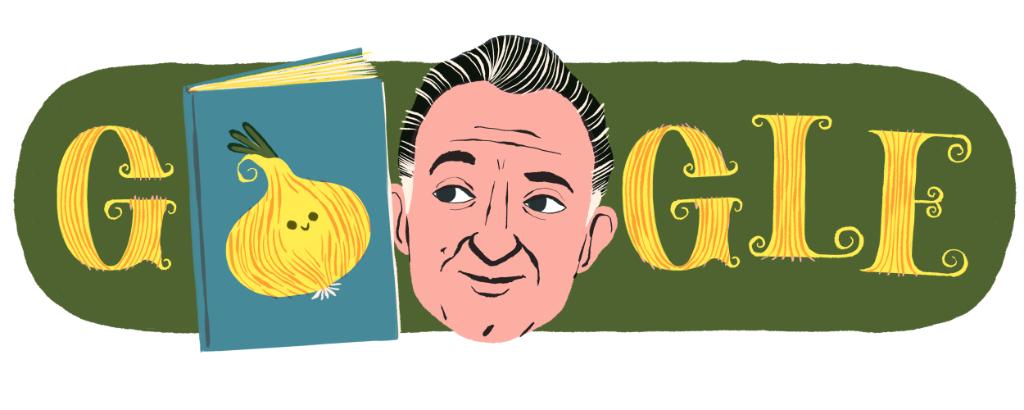 GoogleDoodles's tweet photo. Happy centennial birthday to Italian writer &amp; journalist Gianni Rodari who is widely acclaimed as one of the most influential Italian children’s authors of the 20th century.

#GoogleDoodle → https://t.co/JM3UoLCsrC https://t.co/KAXqmXP3pG