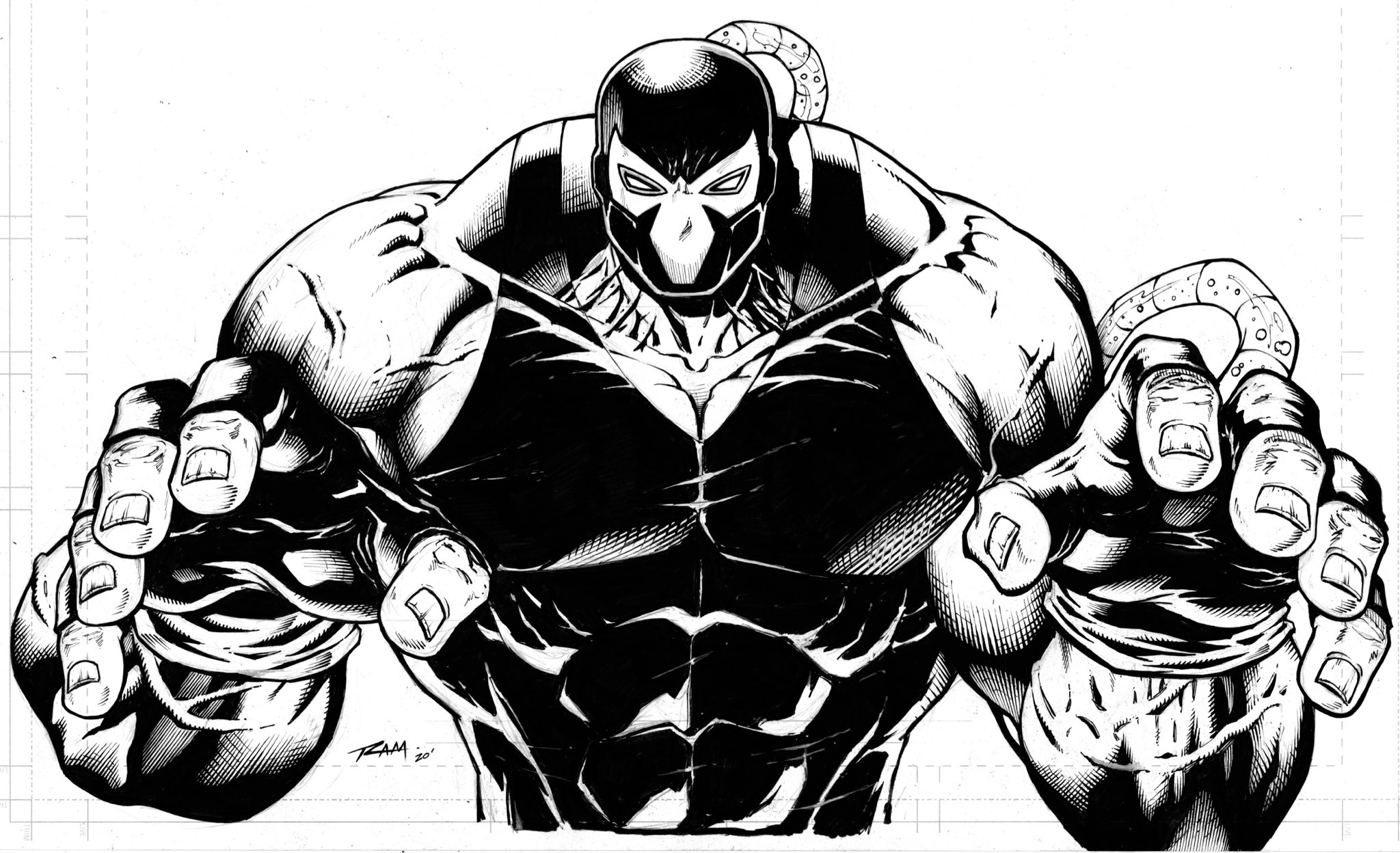 Robert A. Marzullo on X: "Bane! 😁👍 #drawing #comics #bane #fanart  #dccomics #batman #villain https://t.co/7bT9bcYS1Q" / X