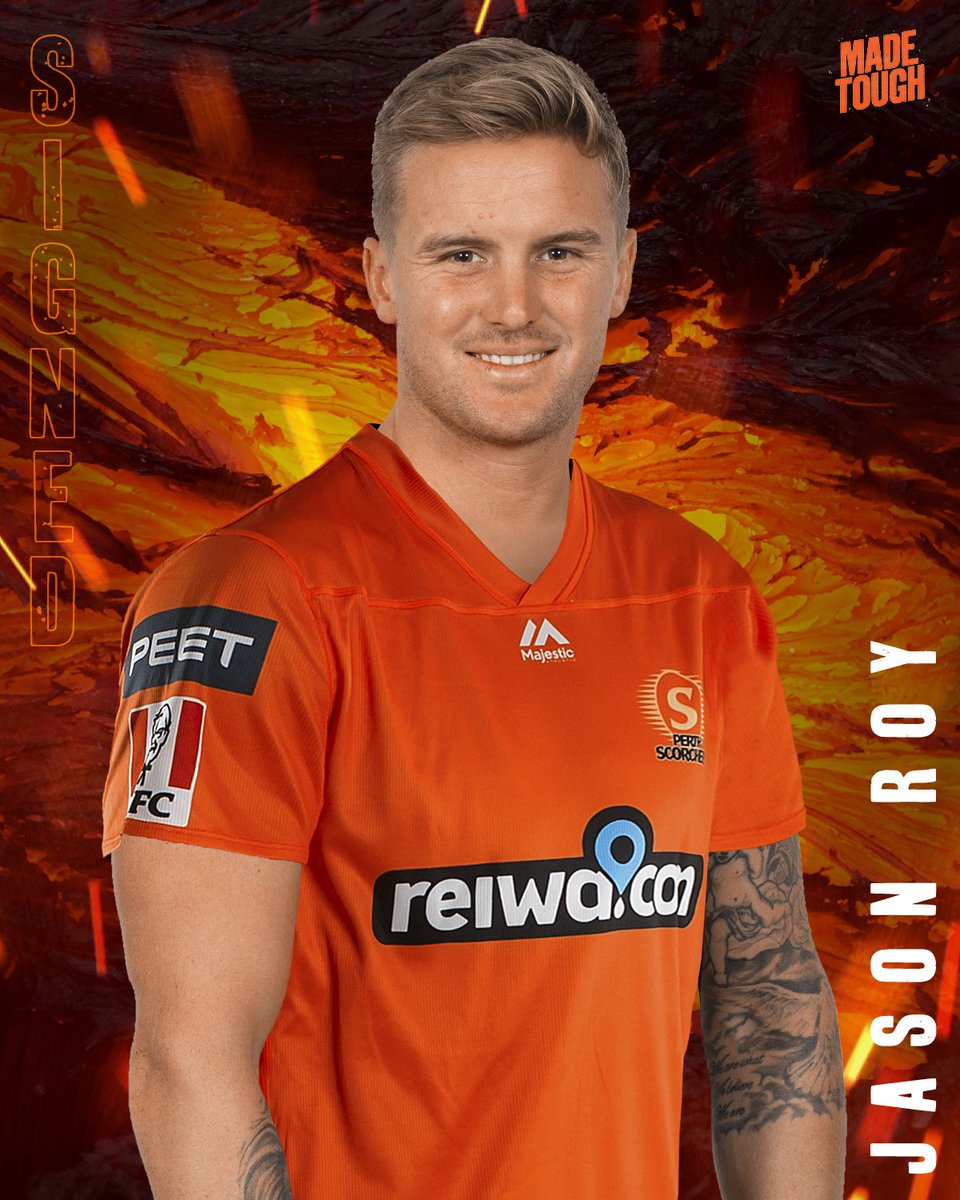 iam_JZK's tweet photo. Jason Roy picked by Perth Scorcher in upcoming BBL.
#BBL10 #PerthScorcher https://t.co/agVpydR0qA
