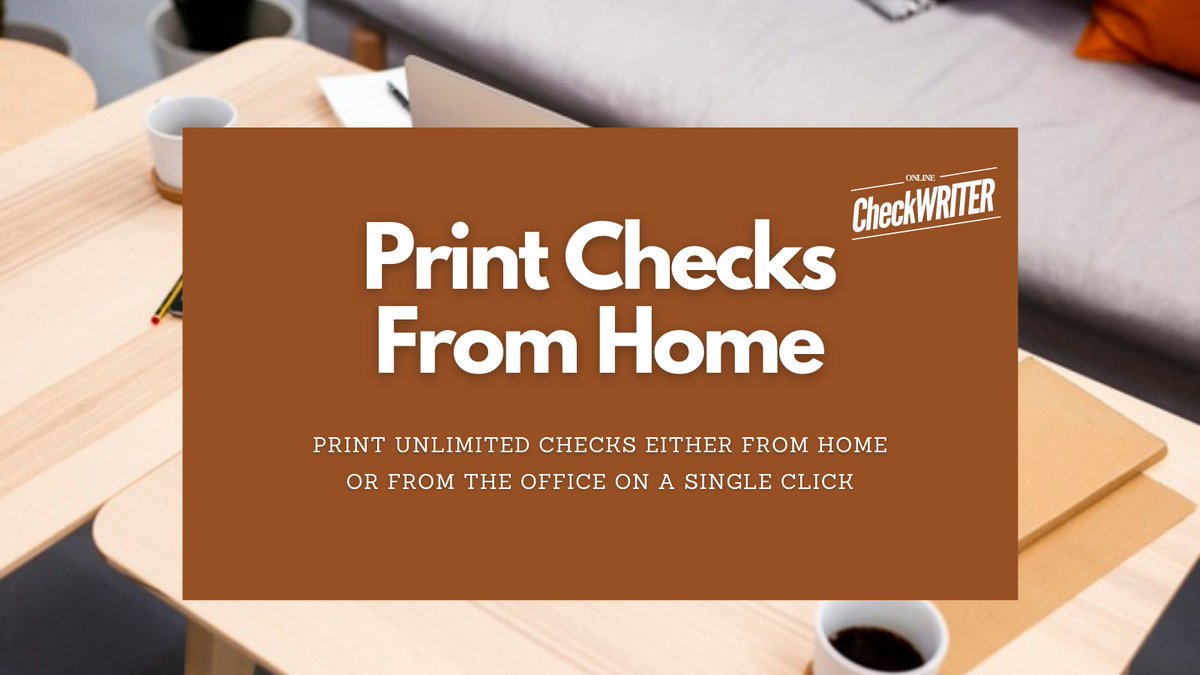 webcheckwriter's tweet image. onlinecheckwriter.com/print-checks-f…

OnlineCheckWriter provides all the facilities to print checks from home to make your professional and personal life more comfortable.

#OnlineCheckWriter #PrintChecksFromHome #PrintCheckFromHome #PrintedCheckFromHome #PrintingCheckFromHome
