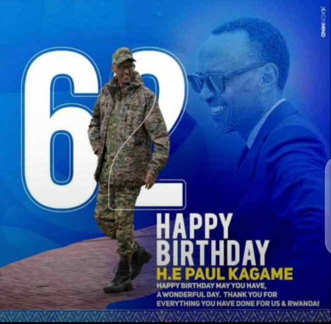 Happy birthday H.E Paul Kagame 