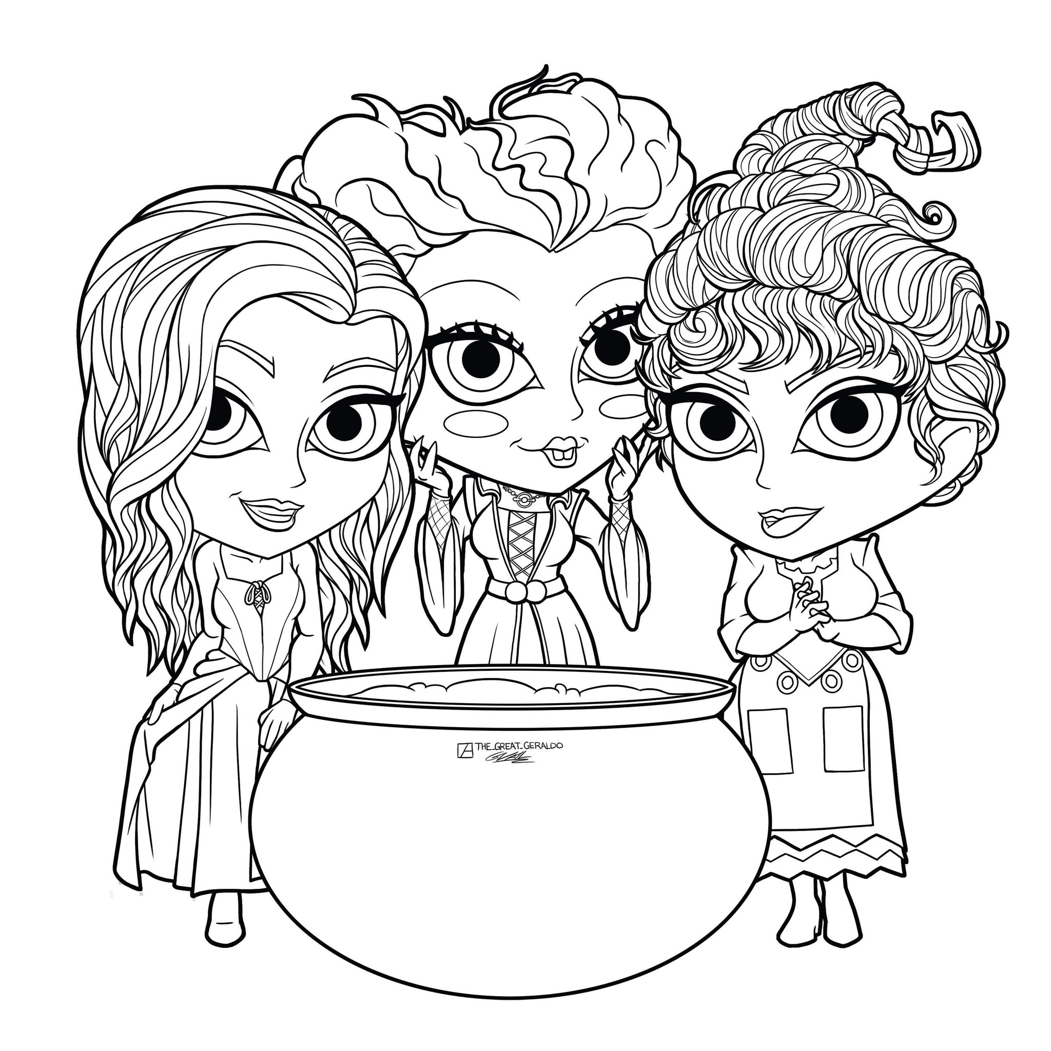 15+ Sanderson Sisters Drawing TheoBlaithin