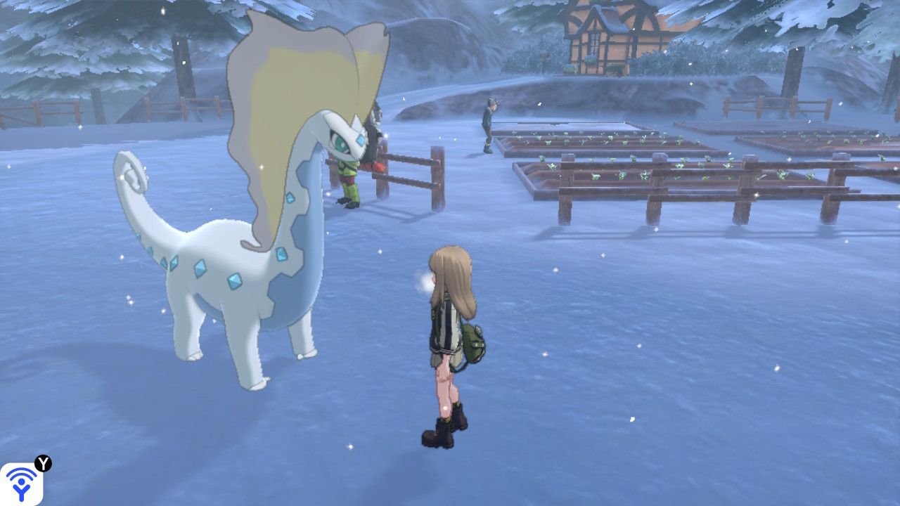 いちご大福 色違いのアマルルガ カンムリ雪原に映えますね 綺麗 ポケモン剣盾 Nintendoswitch T Co Cievyrz1kq Twitter
