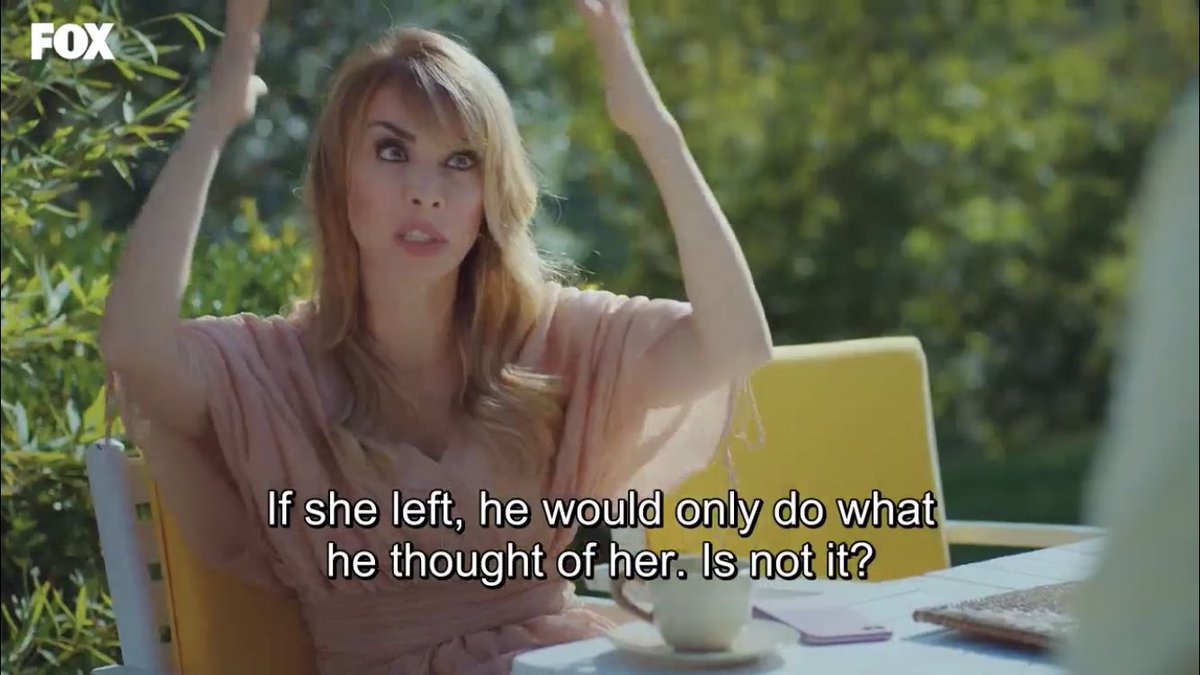 yes because seeing the woman he’s very much in love with every single day will make him magically stop thinking about her AND having heated arguments with her will not add fuel to the fire... at all  #SenÇalKapımı  #EdSer