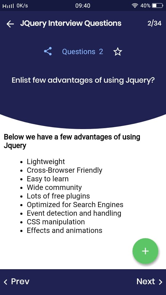 alltop_question's tweet image. 30+ Jquery Interview Questions
Here are the top Jquery Interview Questions. If you are searching for the best Jquery Interview Questions Download the Interview Mocks app. bit.ly/3dEckQ9
#jquery #jqueryinterview #javascript #interviewquestions #QnA #softwaredevelopment