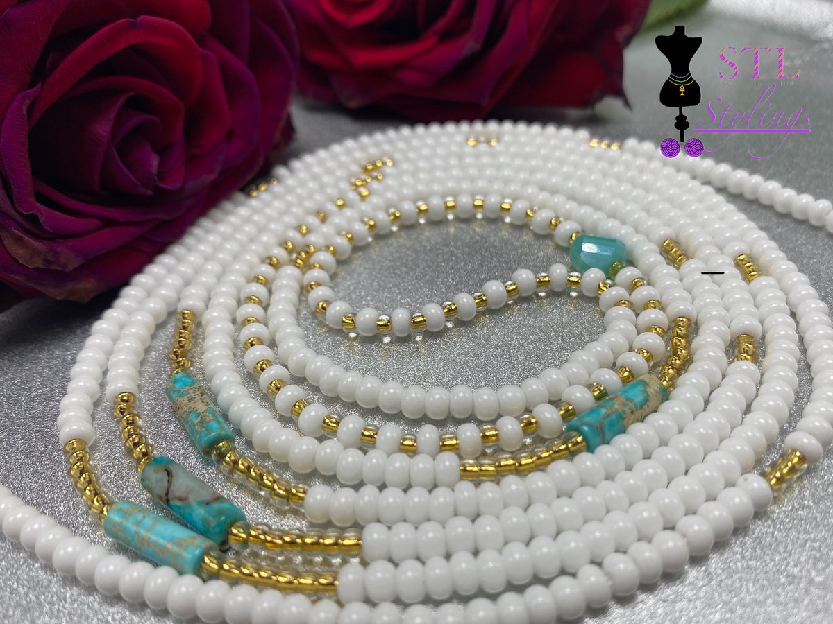 STLStylings's tweet photo. I create beautiful Waistbeads by hands!! 

#WAISTBEADS #BlackTwitter #BlackArtist #artistoftwitter #Golden https://t.co/Lp2mSbTPPS