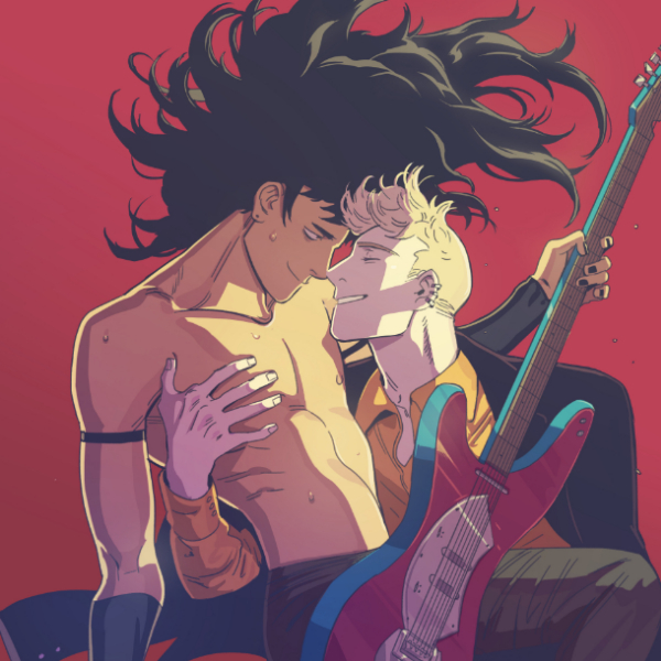 Dark HeavenMC, a Korean-American, lives in a city where same-sex marriage has been legalized but where racist and homophobic hate crimes are still frequent. He joins a band with the a guy named Simon where they fall in love with each other. Lots of conflicts but so good.