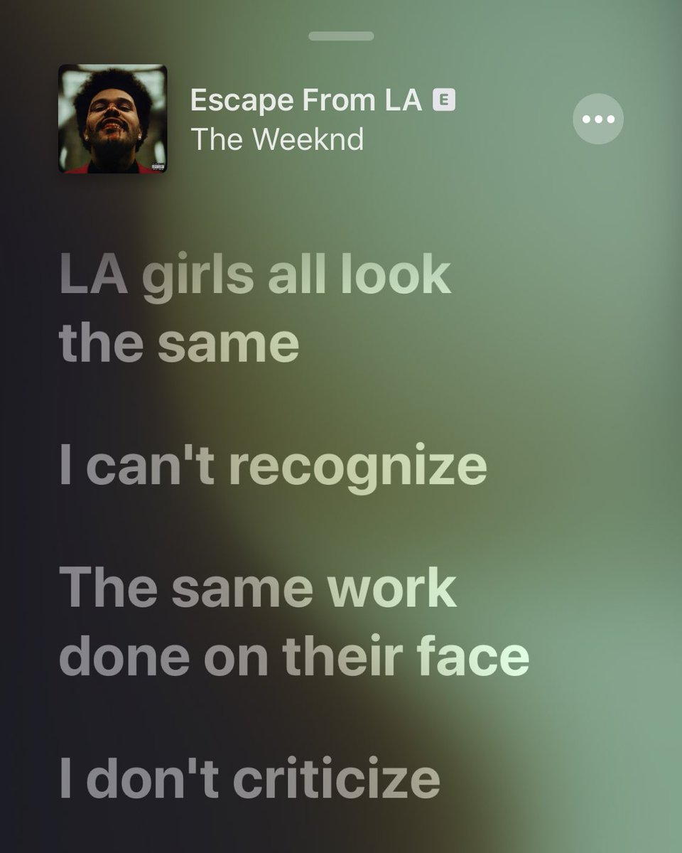 So with all this in mind, it’s clear that there is shade being thrown here with the females and their personalities. When you refer to his song Escape From LA, he really doesn’t have nice things to say about these women.