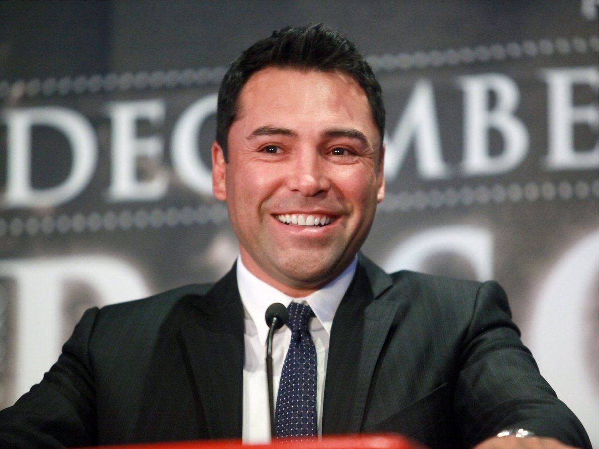 Oscar De La Hoya continues comeback talk: "It’s going to be against the very best like always" | https://t.co/1OE2MPWQiZ https://t.co/RoT3lPAdvI