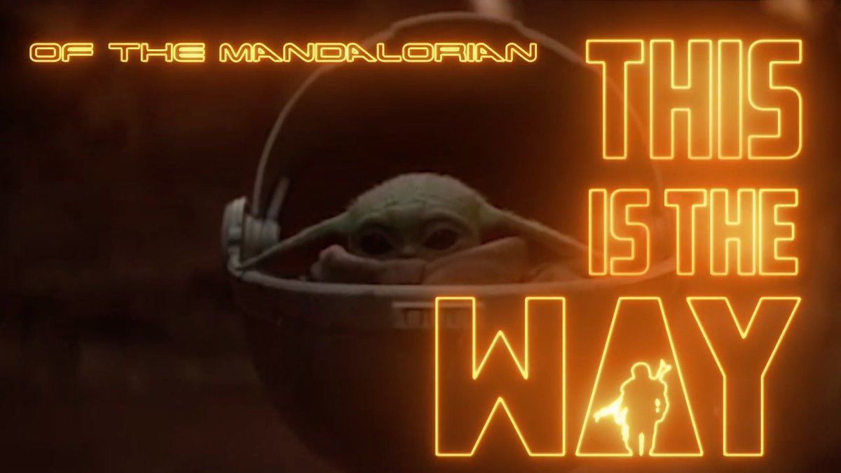 youtu.be/fGm17Si4bRM  #TheMandalorian #ThisIsTheWay #TheChild #80smusic  #moffgideon  8 DAYS!!!  THIS IS THE WAY #mandalorian