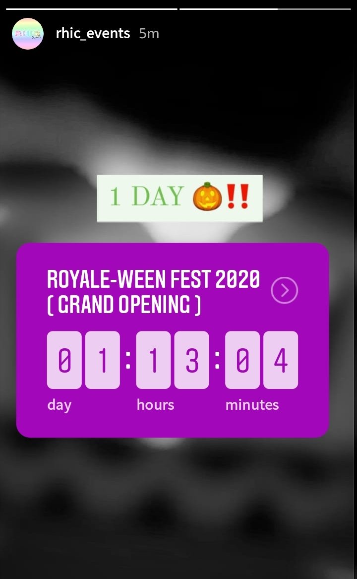 RHICevents's tweet photo. 1 DAY LEFT!! 🎃 
Tomorrow ( 10.24.20 ) at 8PM CEST ( Central European Standart Time ) 
You can checkout the countdown on our Instagram storu to know at what exact time will the event be for you! Hope to see a lot of you guys there! 👻 https://t.co/pGUAqHfO0D