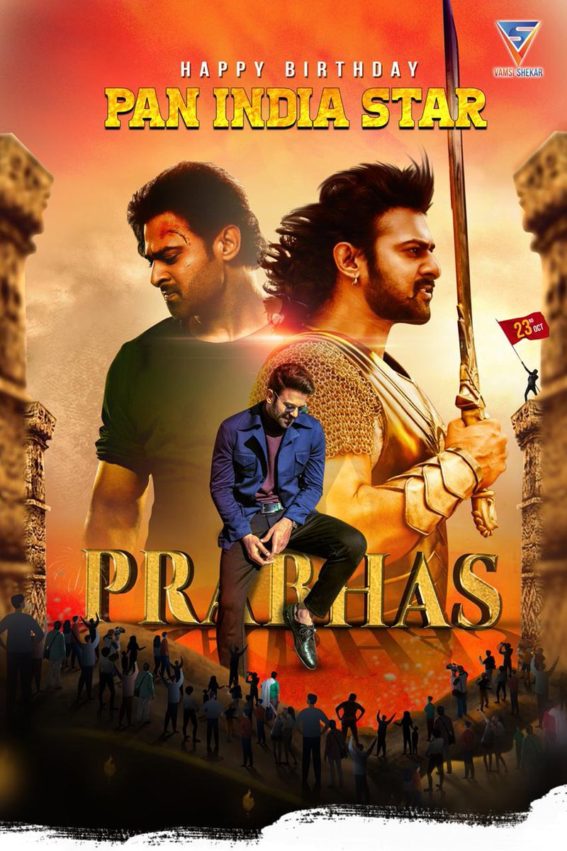 HeroManoj1's tweet image. Wishing many many happy returns of the day to our Bangram #Prabhas 🎂
❤️🤗
Stay blessed Rebel Star 💫 ❤️🙏🏻
#HappyBirthday #HBDPrabhas #HappyBirthdayPrabhas