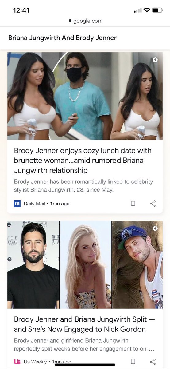 now we all know that banana is now engaged to Nick (rather quickly), but before him, she was seen hanging out and dating Brody J