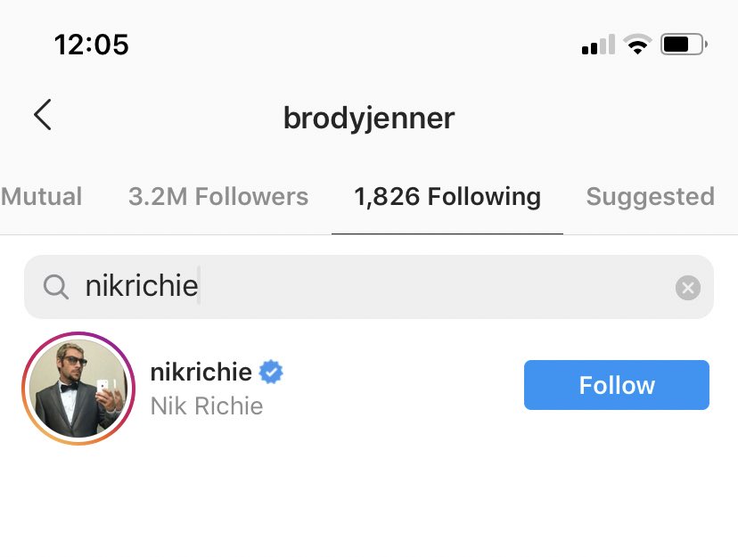 Brody has connections to Warwick and Nik Richie... surprise surprise