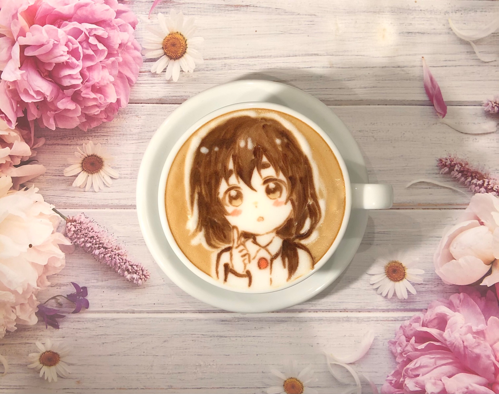 Maa ゆるゆりより古谷 楓ちゃんのラテアート お誕生日おめでとうございます 古谷楓 古谷楓生誕祭 古谷楓誕生祭 T Co Wr8zqxpigb Twitter