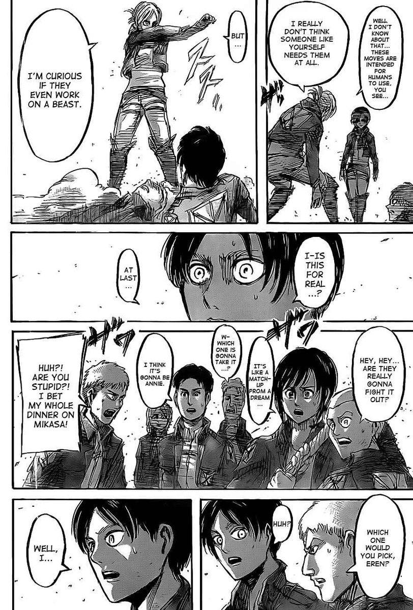 he called marco stupid for rooting for annie.