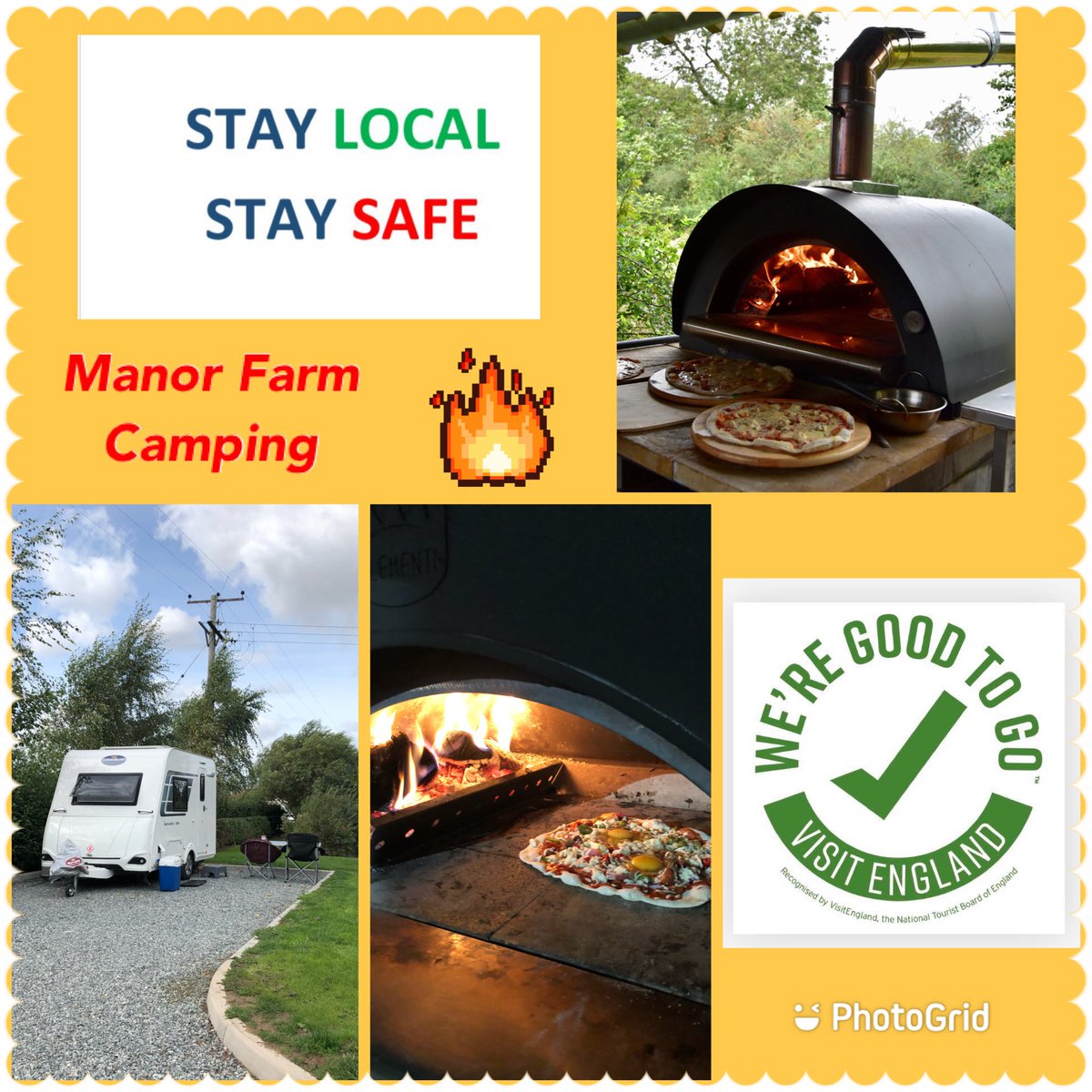 Pizza night this Saturday at the #farmersden <a href="/mfcamping/">Manor Farm Camping</a> locals welcome to book a table or takeaway! #freshpizza #stonebakedpizza #woodfiredoven #staylocal #staysafe #bookatable <a href="/VHEY_UK/">Visit Hull & East Yorkshire</a> <a href="/Visit_Beverley/">Visit Beverley</a> #supportlocal #FamilyBusiness