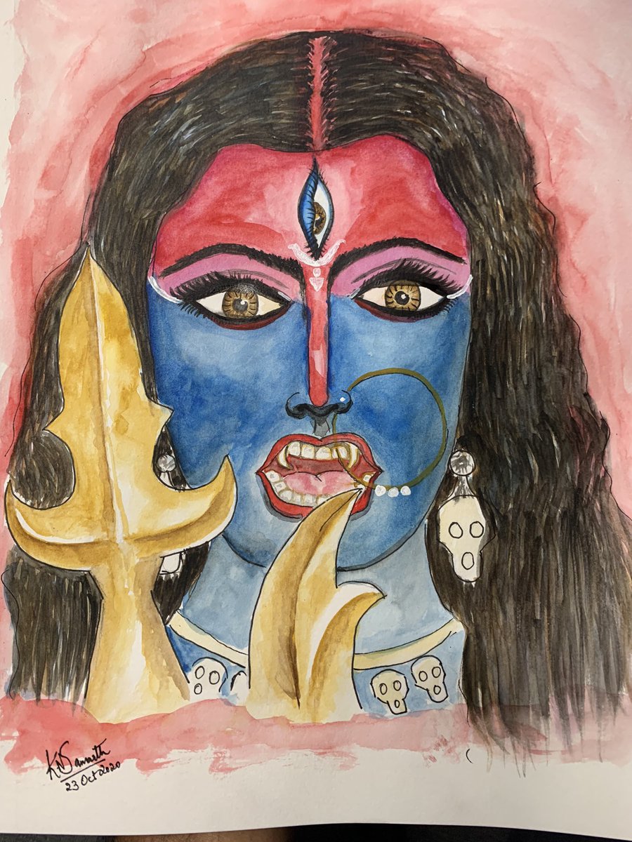 “KaaLaraatri”  #Navratri2020  #Navratri  #Navaratri  #DurgaPuja2020  #NavratriDay7  #kaalaratri  #JaiMataDi  #नवरात्रि