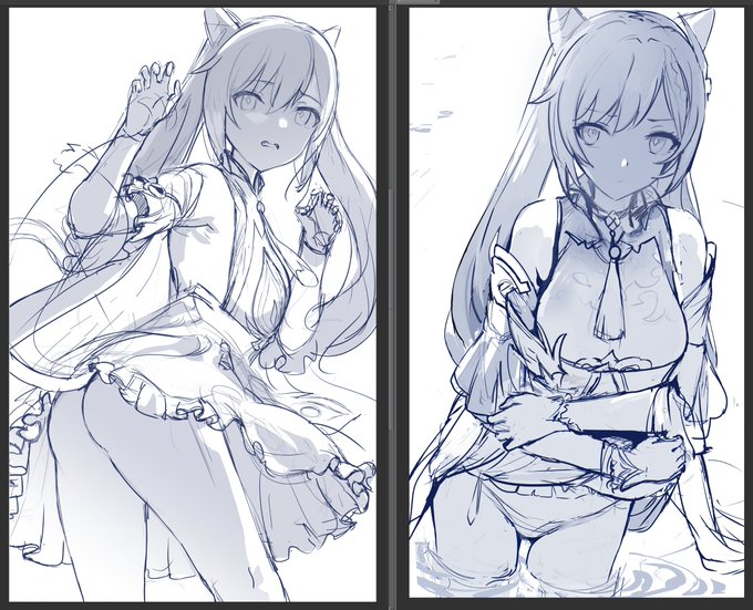 i wanna do alot of dirty things to keqingbtw a WIPits been a while, twitter guys 