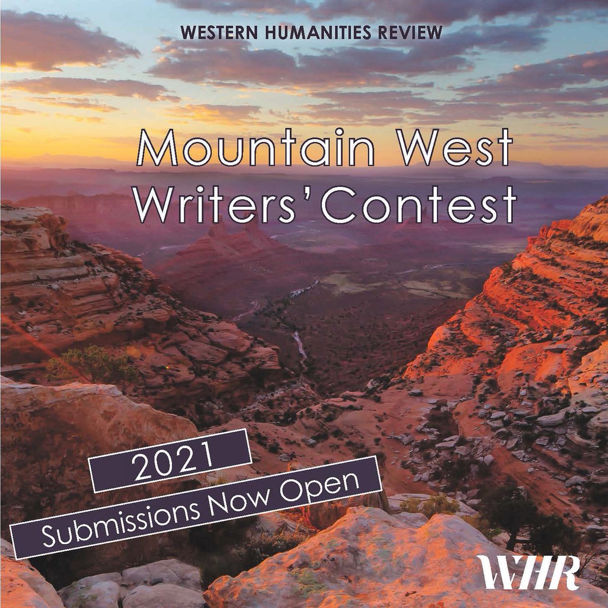 WH_Review's tweet image. CONTEST! Submissions open at midnight thru Dec 18th. Poetry &amp;amp; Prose. Link for info and to submit:  westernhumanitiesreview.com/mountain-west-…