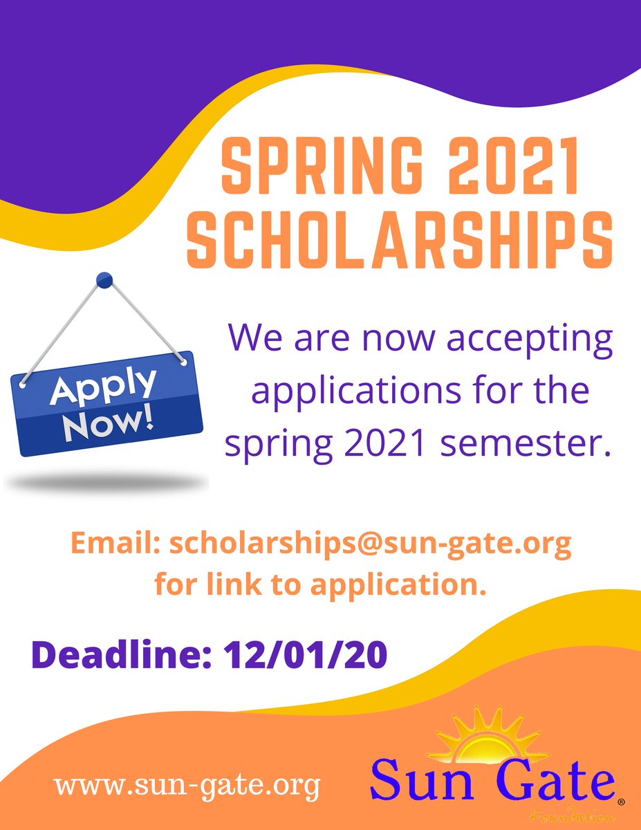 SunGate7's tweet photo. Attention all survivors of human trafficking!! We are now accepting applications for the spring 2021semester. Visit https://t.co/JPoPI84RIs for eligibility. https://t.co/8bSvcP211R