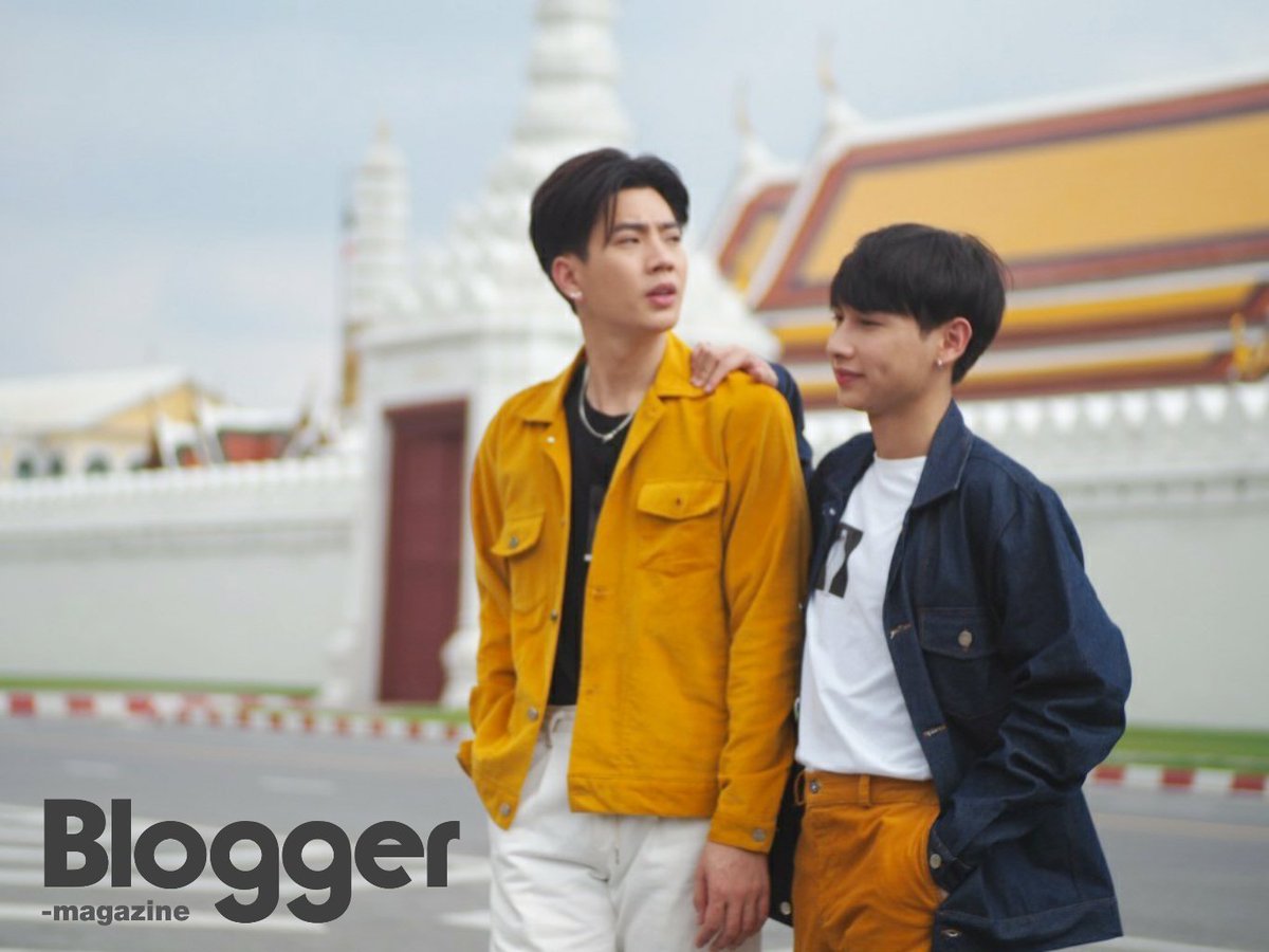 sphyngly_'s tweet image. I refuse to believe that this is not a pre-nup photoshoot.

#ออฟกัน
#BloggerMagazine