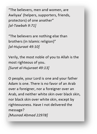 someone better than another. All people descended from Adam. This is explicit and clear. 5/n