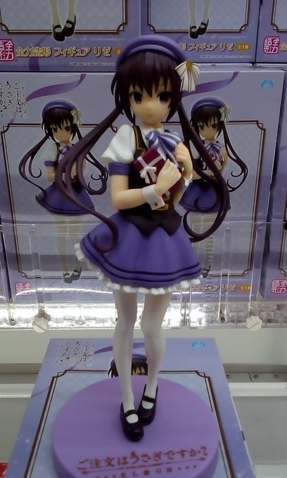 Tac Koriyama در توییتر クレーンゲーム ご注文はうさぎですか Bloom 全力造形 フィギュア リゼ 入荷しました ご注文はうさぎですか ごちうさ リゼ フィギュア Tac郡山