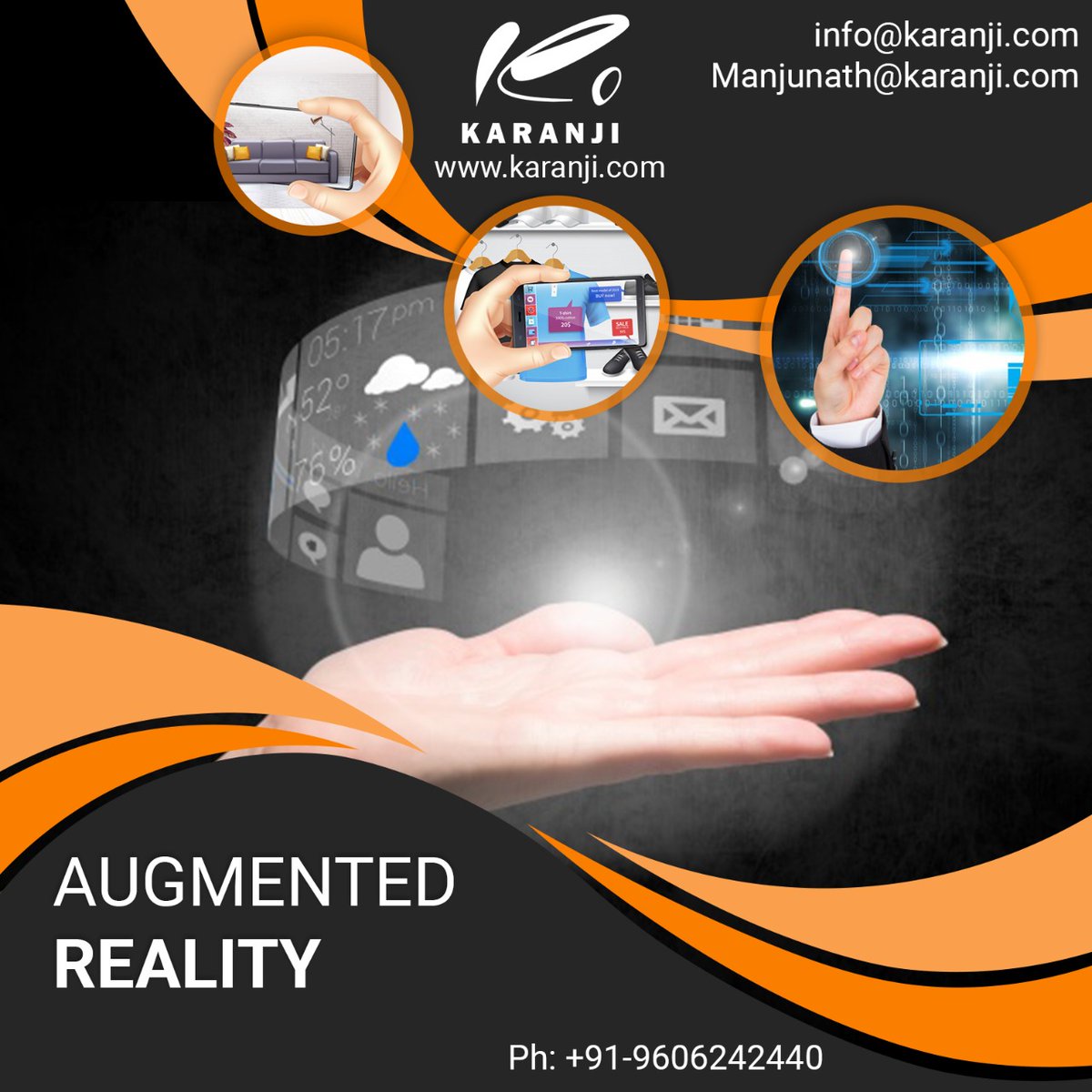 InfotechKaranji's tweet photo. Karanji infotech pvt ltd introduces digtal learning solutions powered with AUGUMENTED REALITY experience
#AugmentedReality #VirtualReality #ELearning #e-Learning #MobileLearning #BytesizedLearning
For more details visit our website:https://t.co/sDbUgy1jfS or call us on 9606242440 https://t.co/yDouxjKPhY