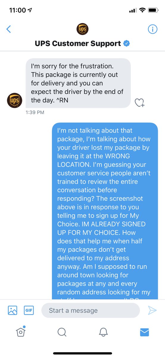 Dipitie's tweet photo. The latest in the saga of @UPS I guess I should just kiss the $75 I spent at @Costco goodbye because it’s obviously not UPS’s concern that they actually deliver packages https://t.co/ugZfHMmQDv
