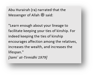 Understanding Lineage:Islam pays great attention to chain/Sanad. Nothing is credible without it. Be it the recordings of Prophet ﷺ or about lineage of people. Many things like inheritance, assigning responsibilities in relationship of of parents/children/relatives etc. 7/n