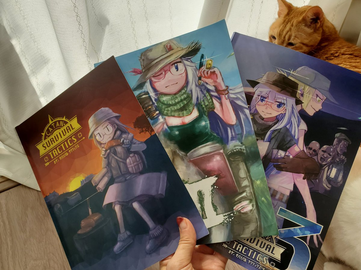 ついに！全部！読んだぁーーー！！！

「カタンサバイバルタクティクス」

めっちゃ勉強になりました😆👍✨

全部の記事めちゃくちゃ良かったけど、
個人的にはCST2の「カタン用語集」の言い回しや、CST3の最終章はスゴく好き。

ただ、めっちゃカタンしたくなって困る😭😭😭