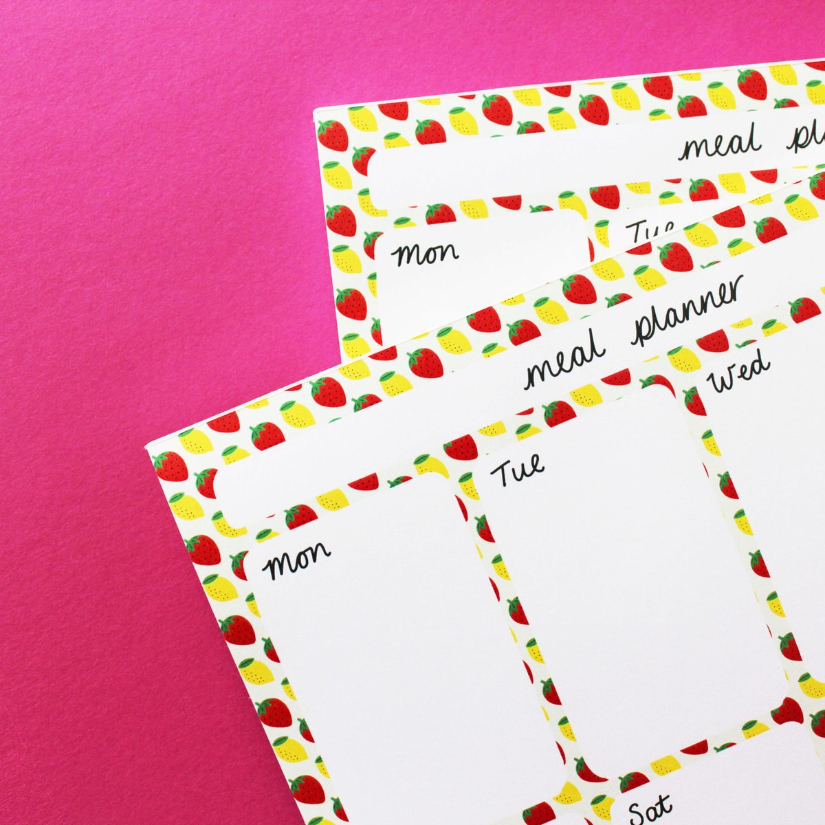 Long time no see #EarlyBiz! New colour ways of two bestsellers were released yesterday 😍 get your life organized with these notepads 🍋 shop here Etsy.me/2PoBPhe